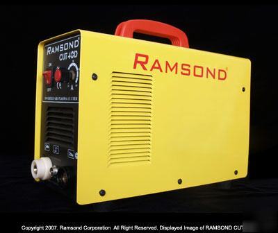 Ramsond cut 40 d inverter plasma cutter. dual voltage.