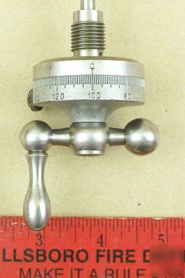 South bend 9 10K lathe compound rest large dial to 200
