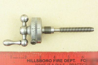 South bend 9 10K lathe compound rest large dial to 200