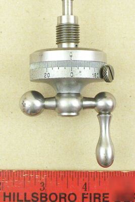 South bend 9 10K lathe compound rest large dial to 200