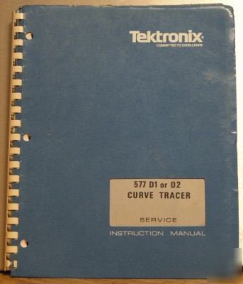 Tek tektronix 577 D1 D2 original service manual