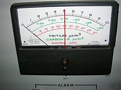 Carbon 14 + tritium security diagnostic instrument 