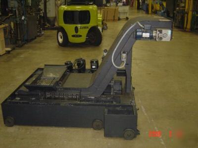 Mayfran steel belted chip conveyor