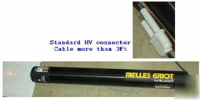 Melles griot hene laser (red) working