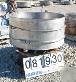 Used: sweco screener, model a-1D, 48