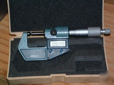 Mitutoyo 0-1IN digital outside micrometer