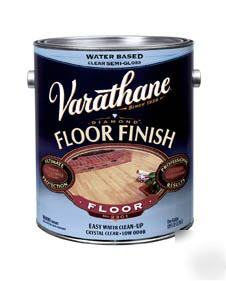 One gallon of varathane diamond floor finish - gloss
