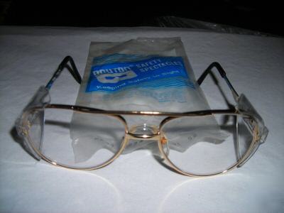 Safety glasses 2200 metal aviator with side shield