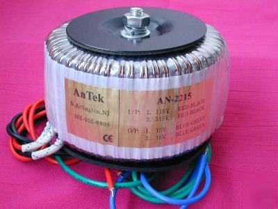 15V+15V / 30V ct 200VA power transformer 