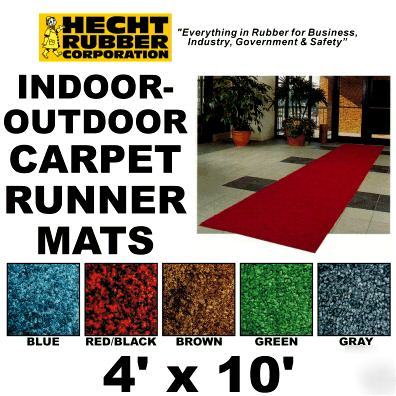 4 x 10 carpet entrance runner mat indoor outdoor office