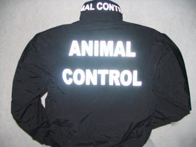 Reflective animal control jacket, animal control, xxxl