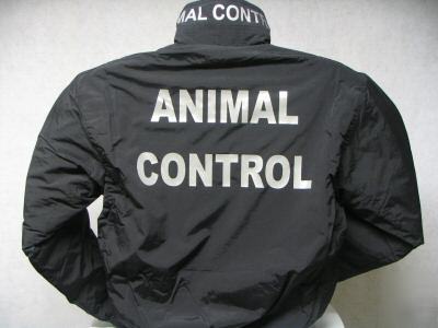 Reflective animal control jacket, animal control, xxxl