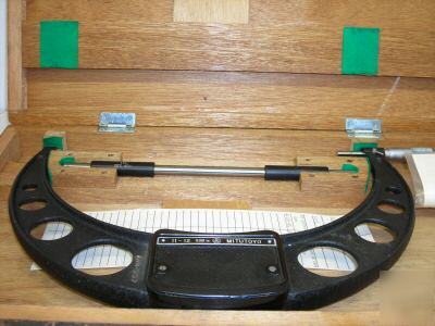 Used mitutoyo 11''-12'' outside micrometer with case 