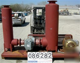 Used: roots ram whispair rotary positive gas blower, mo