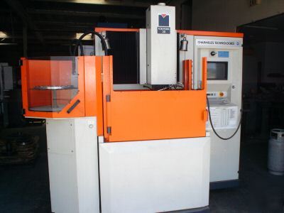 1997 charmilles roboform 30 cnc sinker edm w/ tool chgr