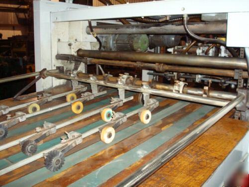 Bobst sp 102-e 250 ton autoplaten die cutter