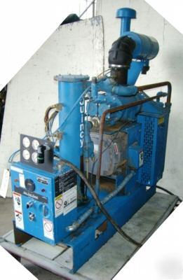 Quincy rotary screw air compressor, 30 hp, 1990 (20546)