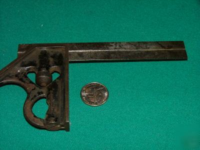 Vintage goodell pratt co. 6 inch combination square