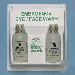 Galaxy double eye/face wash station - for emergencies 