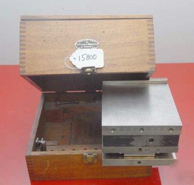 Hermann schmidt 6 x 6 inch magnetic sine plate