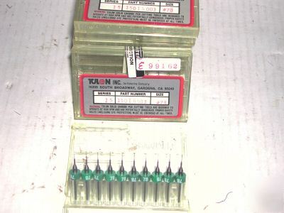 New size #78 tulon pcb ringset drill bits - 1CS/10EA