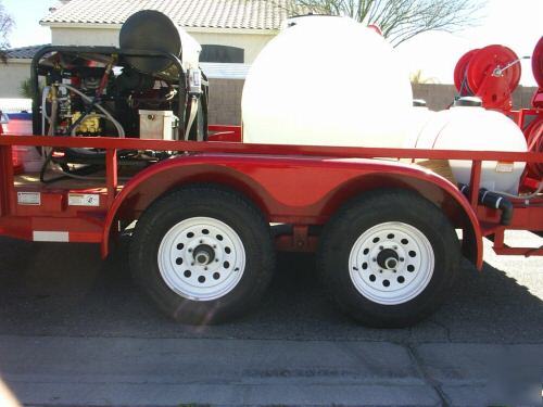 Pressure washer trailer / custom built