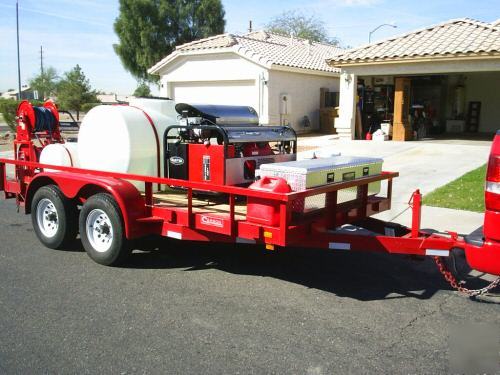 Pressure washer trailer / custom built