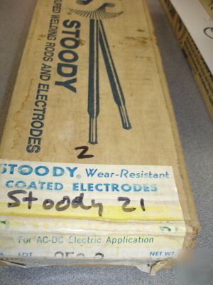 Stoody 21 hardfacing electrode 3/16