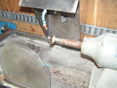 Wet polishing grinding bench ss 