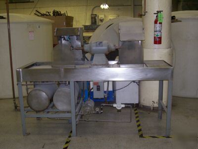 Wet polishing grinding bench ss 