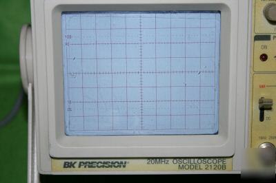 Bk precision 2120B 20 mhz dual trace oscilloscope