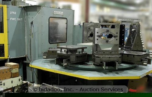 Cincinnati t-10 cnc horizontal milling/machining center