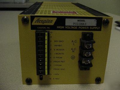 Acopian P010HA3 10KV 3MA high voltage power supply