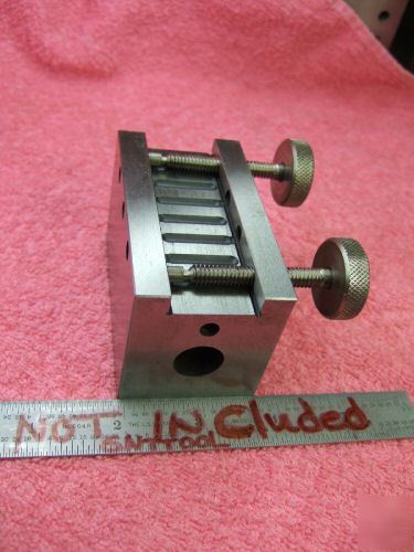 Edm block or electrode holder or blade holder mint 