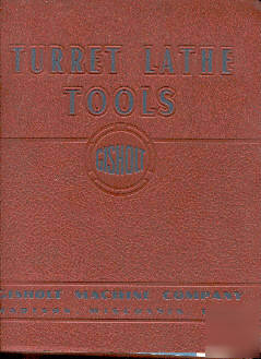 Gisholt turret lathe tools catalog 1956