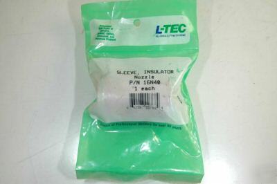 Lot 3 l-tec 16N40 sleeve insulator nozzle welding see