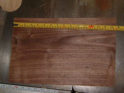 Lot of 10 black walnut book matched veneer