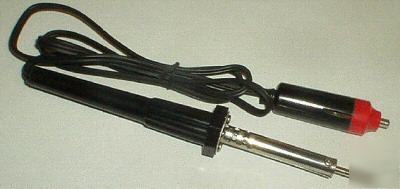 New 12 volt soldering iron plugs into your cig-lighter 