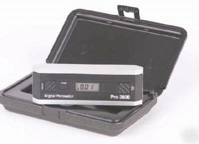 New PRO3600 digital protractor w/case free shipping