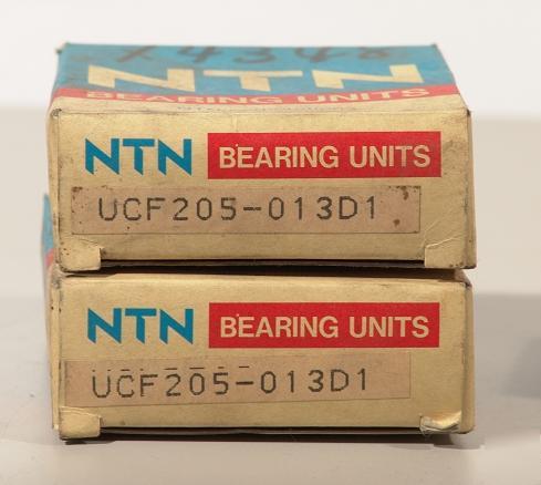 Ntn bearing unit UCF205-013D1 lot of 2 