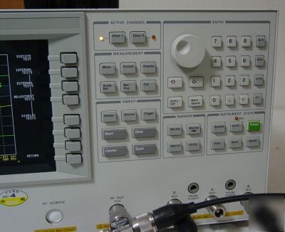 Hp 4395A /1D5/1D6 network/spectrum/impedance analyzer 