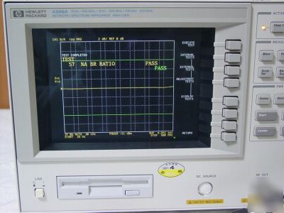 Hp 4395A /1D5/1D6 network/spectrum/impedance analyzer 