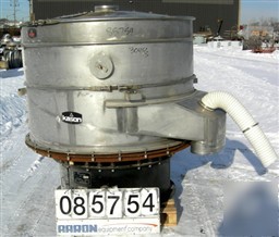 Used: kason high capacity recycle clarifier/screener, m