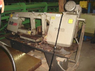 Wellsaw, model 1118 horizontal bandsaw