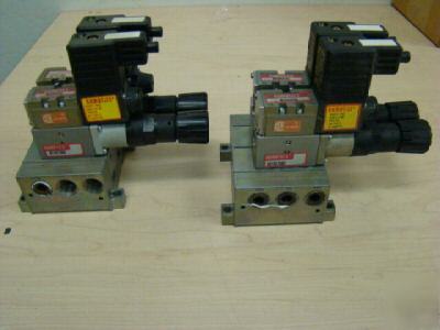 (2) numatics 031SA4154 / 031RS7000 valve 226-714B, =