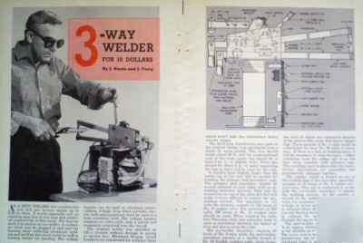 3-way welder combination unit 1962 how-to plan