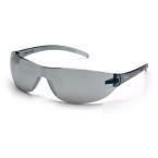 Alair silver mirror lens & frame safety glasses