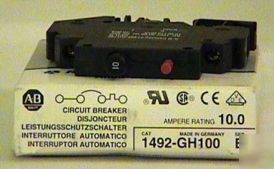 A-b, 1492-GH100, miniature circuit breaker, ser. b, 