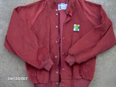 Adult agrigold xl jacket farm seed corduroy coat unused