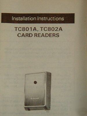 Honeywell /dorado W1021 card reader TC81A 1024 